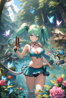 可愛い森の戦士
