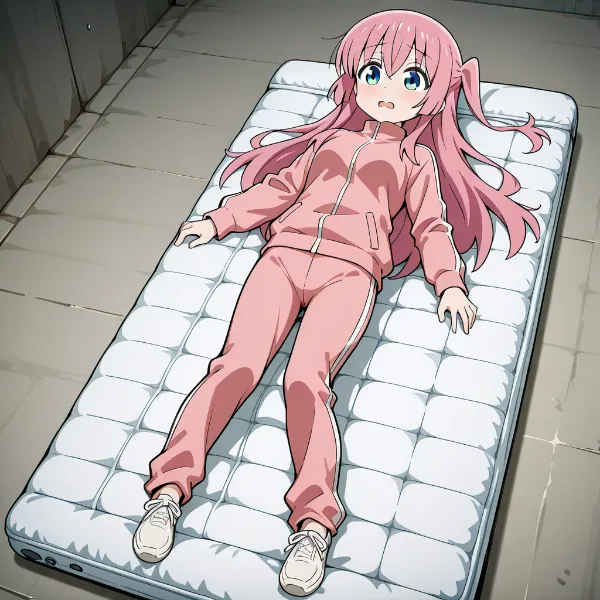 ピンク髪の少女の予期せぬ目覚め