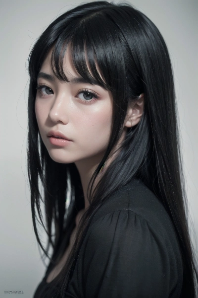黒髪少女