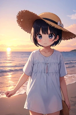 麦わら帽子３
