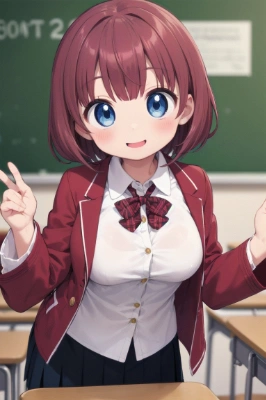赤毛の女の子