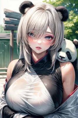 パンダになってみました！
