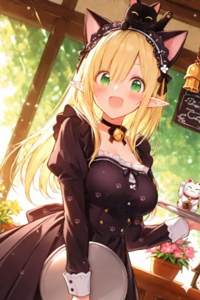 猫さんのお招き