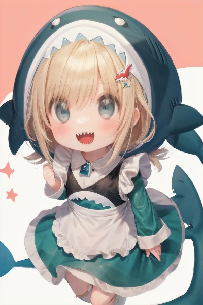 サメなメイドちゃん