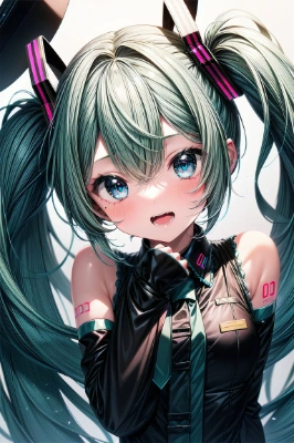 笑顔のミクちゃん