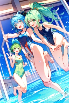 スク水水泳部