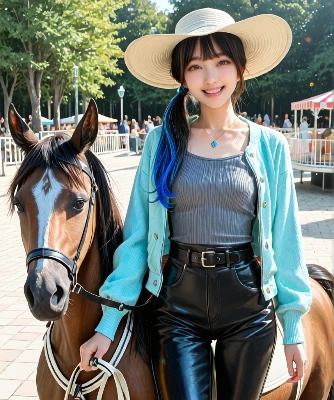 馬って優しそうでかわいいよね
