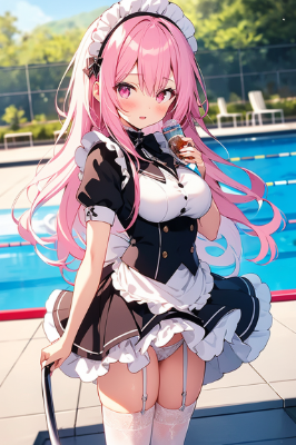 パンツを見た罰として水着はお預けです！