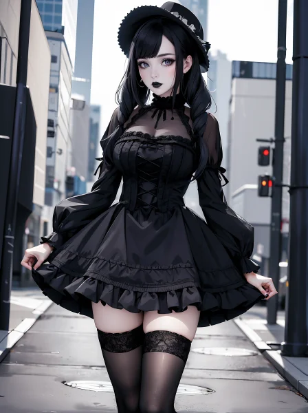 ゴスロリの絶対領域