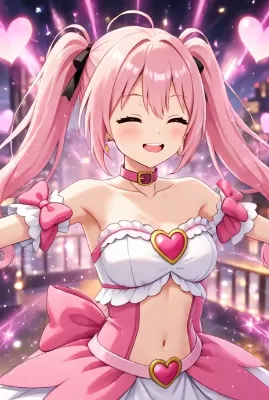 【動画】変身！魔法少女アドレセント・ピーチ！