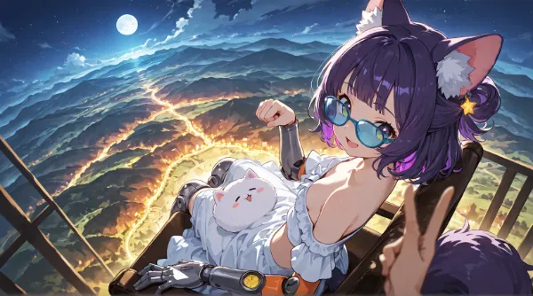 みらいの世界のー猫型サイボーグー