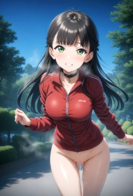 夜のジョギング