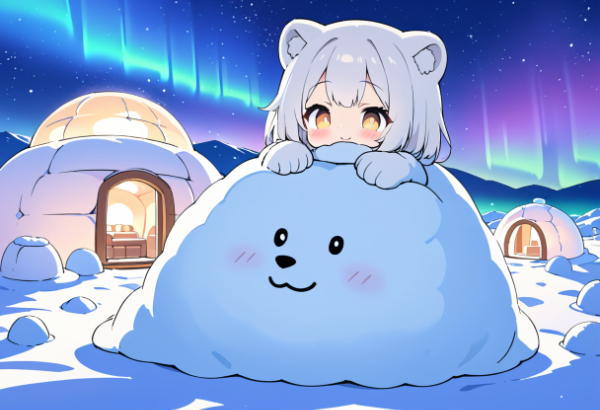 イグルー建ててみた！