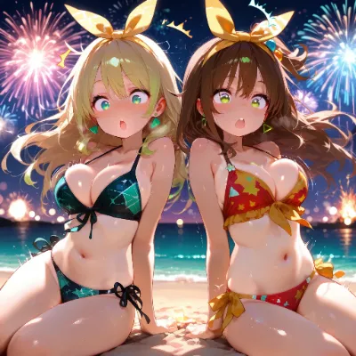 衝撃で弾む巨乳