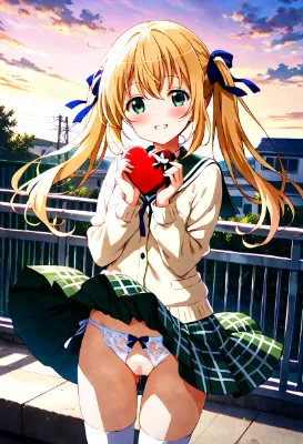 先輩、もう一つ贈り物があるんですけど何かわかりますか？