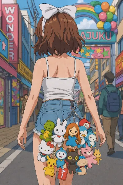 ぬいぐるみと巡る賑わいの街