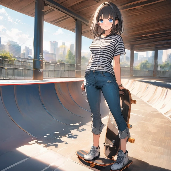 スケボー乗れる？