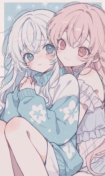 雪の日に水着？