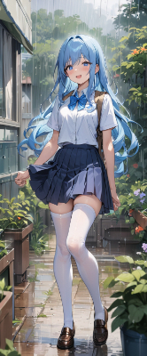 急な雨