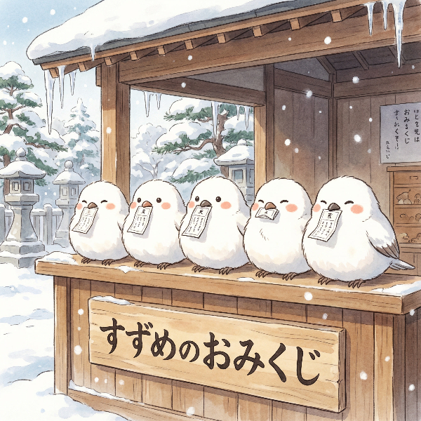 すずめのおみくじ