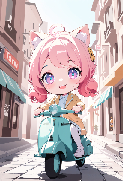 レトロなバイク