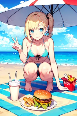 大きいからはんぶんこしようよ