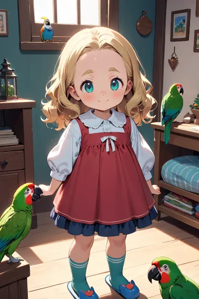 ジブリっぽいおでこちゃん？