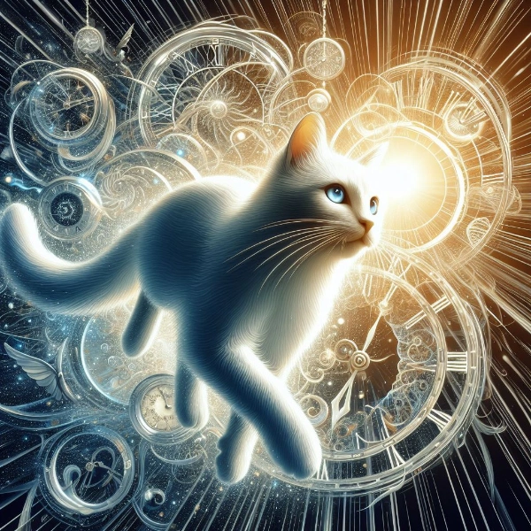 時を駆ける白猫