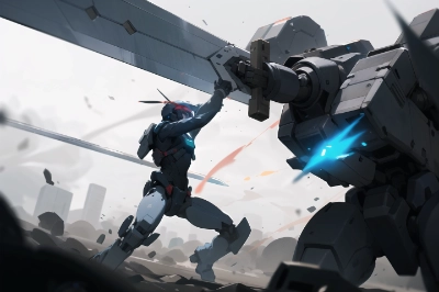 ヒーロー vs メカ