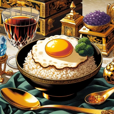 豪華なたまごかけご飯