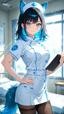🐺 ちちぷい病棟２４時 〜元気か！？朝の検診だぞ！〜🏥