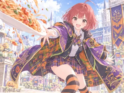 パスタで攻撃だ！