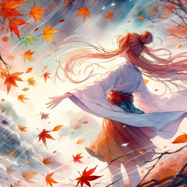 風に吹かれて…