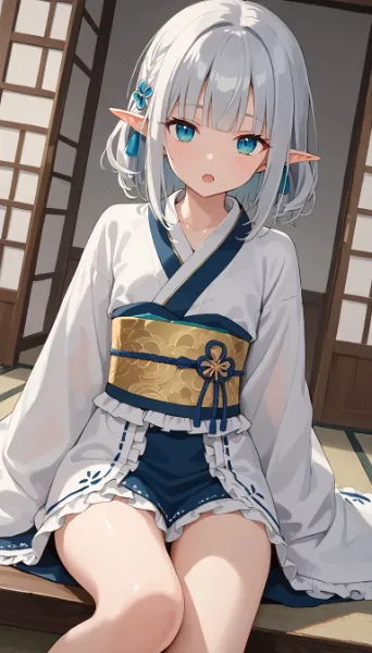 色々な服のエルフちゃん
