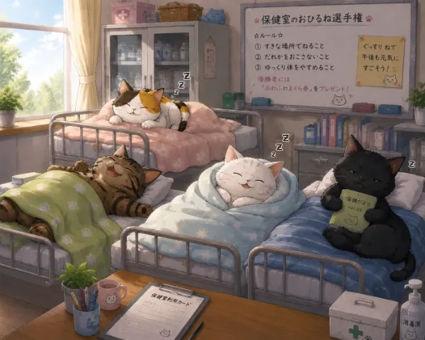 お昼寝