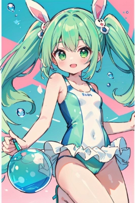 水着ミク