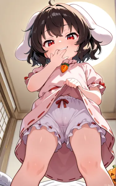 月じゃなくて”こっち”が見たかったんでしょー？