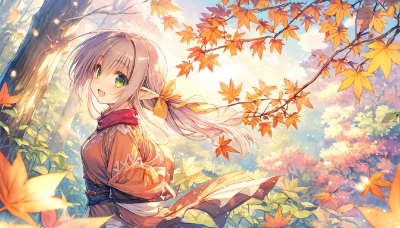 森の中の少女03