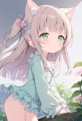 曇り空と気まぐれ猫