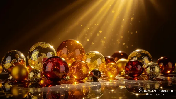 アンバーとゴールドの錬金術 ✨