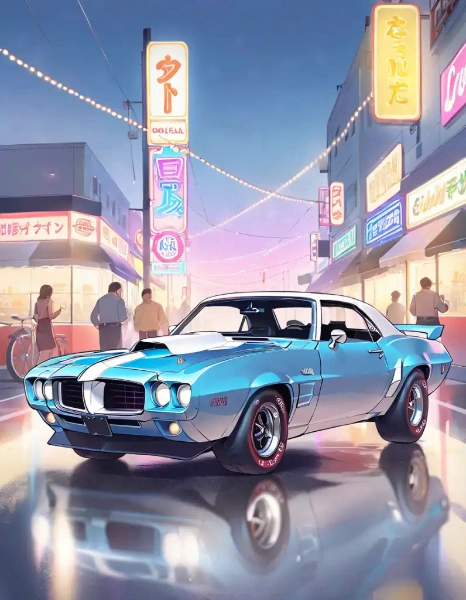 1968 Pontiac Firebird Trantham Am
