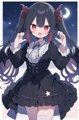 ツインテールの少女