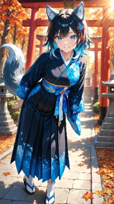 🐺 和服 〜おおっ！これ結構カッコいいじゃん！〜⛩️🐺