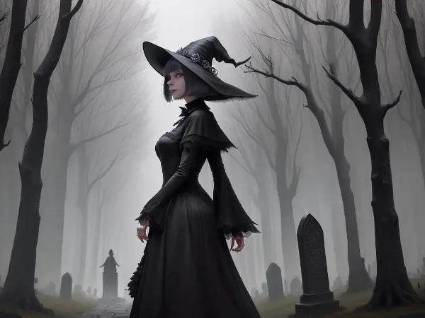 ハロウィン　魔女8