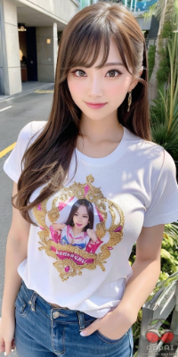 【限定】このTシャツ、プリントがおもしろいでしょ