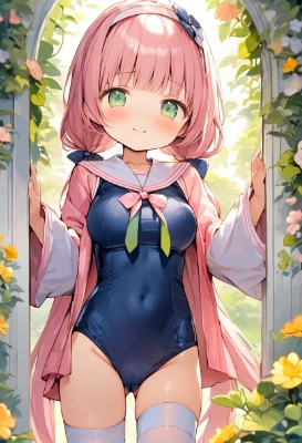 スク水ロリ巨乳