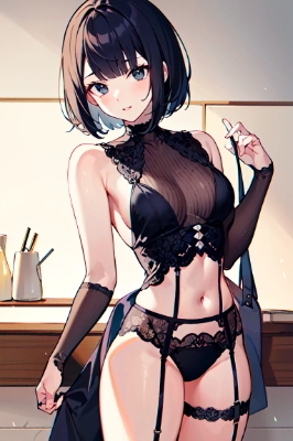 スタイルも完璧な少女