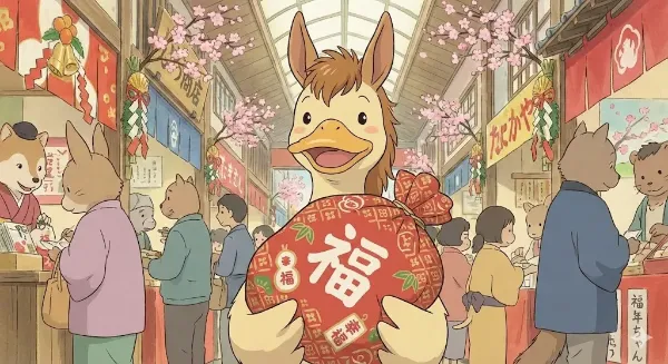 ウマ耳生えた鳥