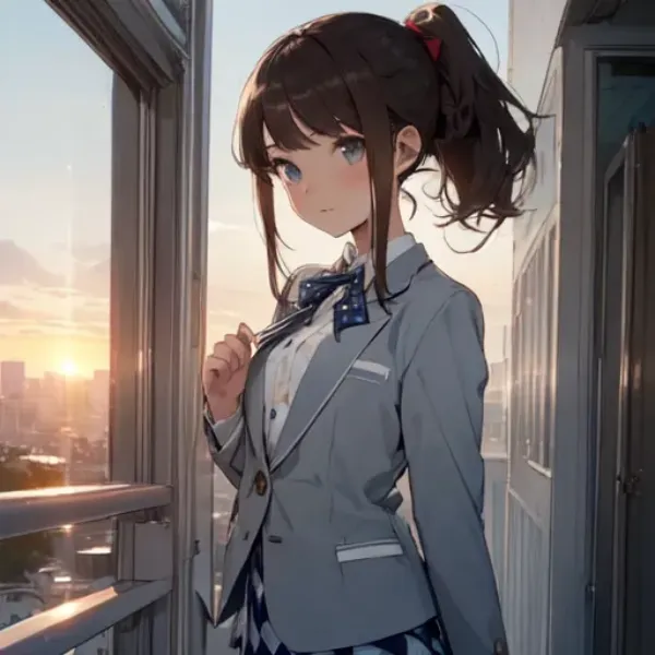 東京の夕暮れは　予感のように美しい＠りっか・JK