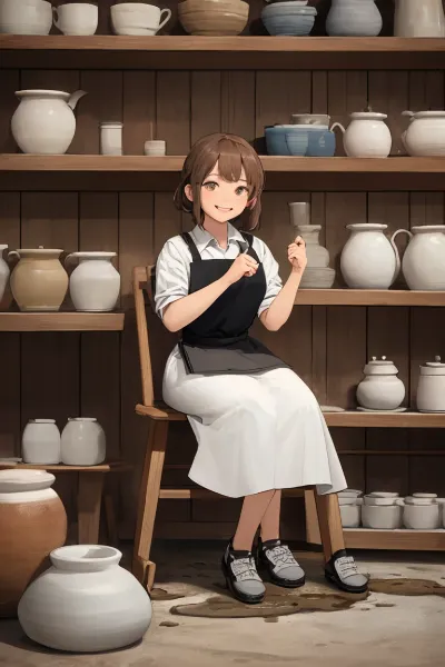 陶芸少女の秘密の工房